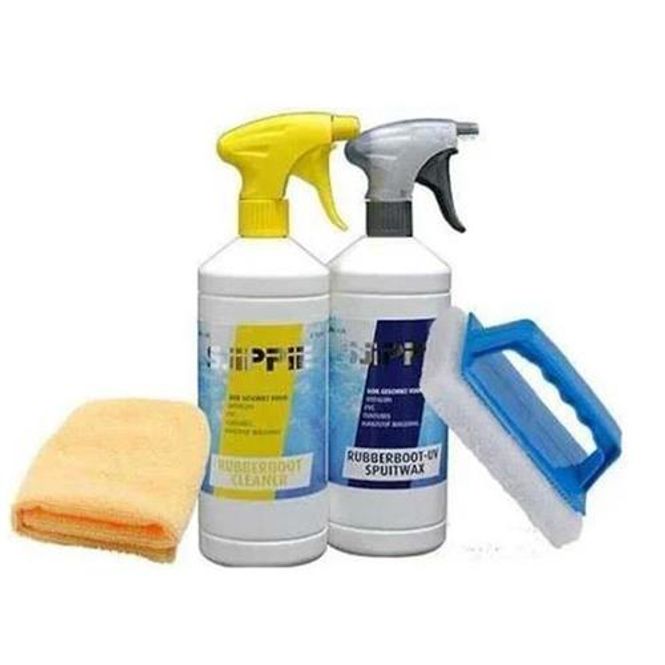 Hoofdbeeld Sjippie rubberboot pakket / cleaner&spuitwax