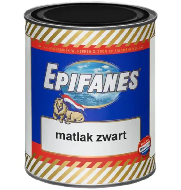 Epifanes Matlak Zwart 0,75L